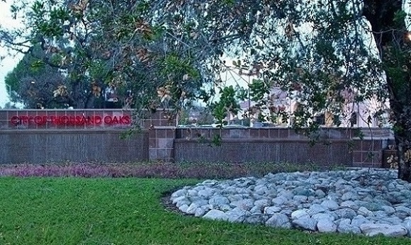 City of Thousand Oaks sign CA