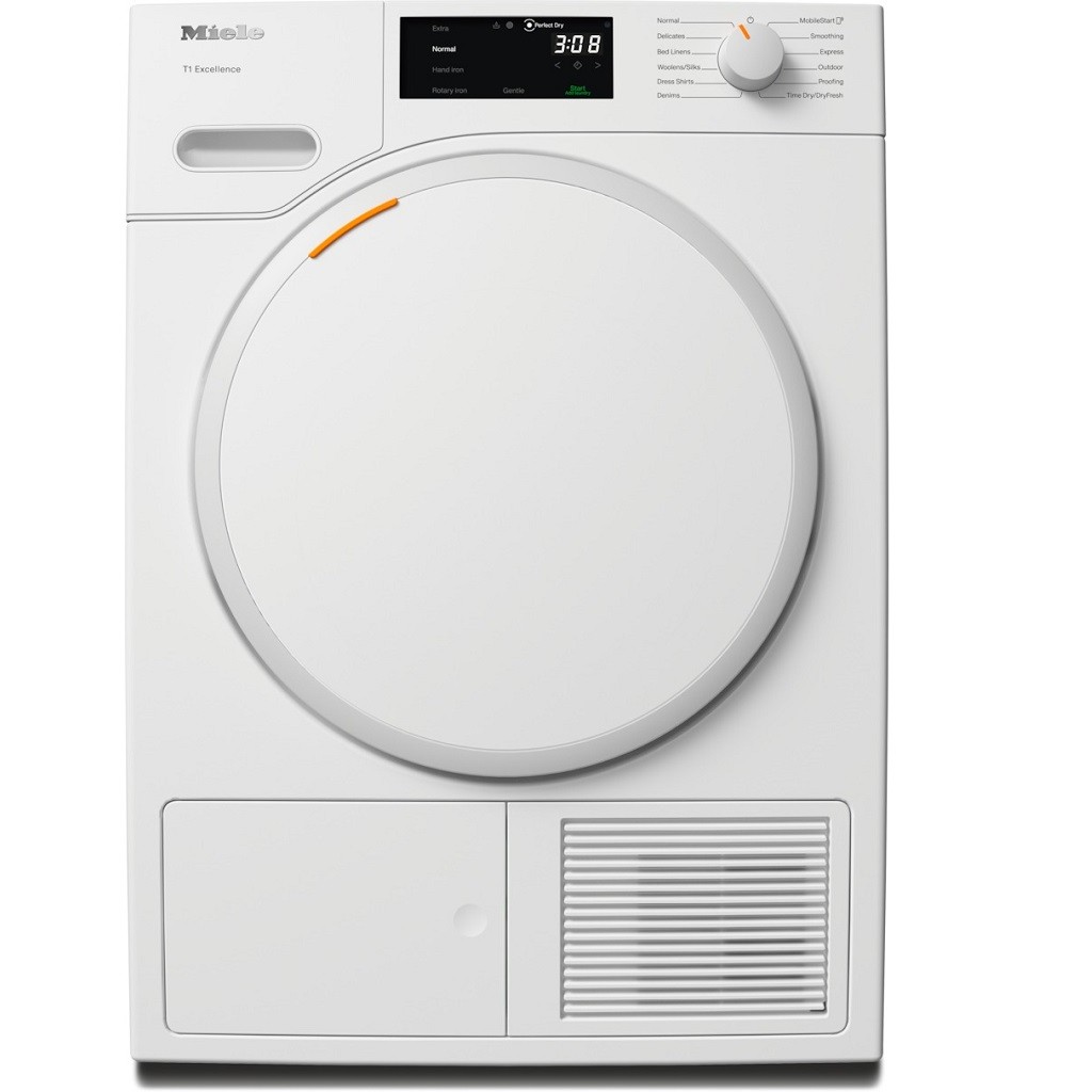 TXD160WP - T1 Heat-Pump Dryer: With Miele@home and FragranceDos for laundry that smells great. | 313444