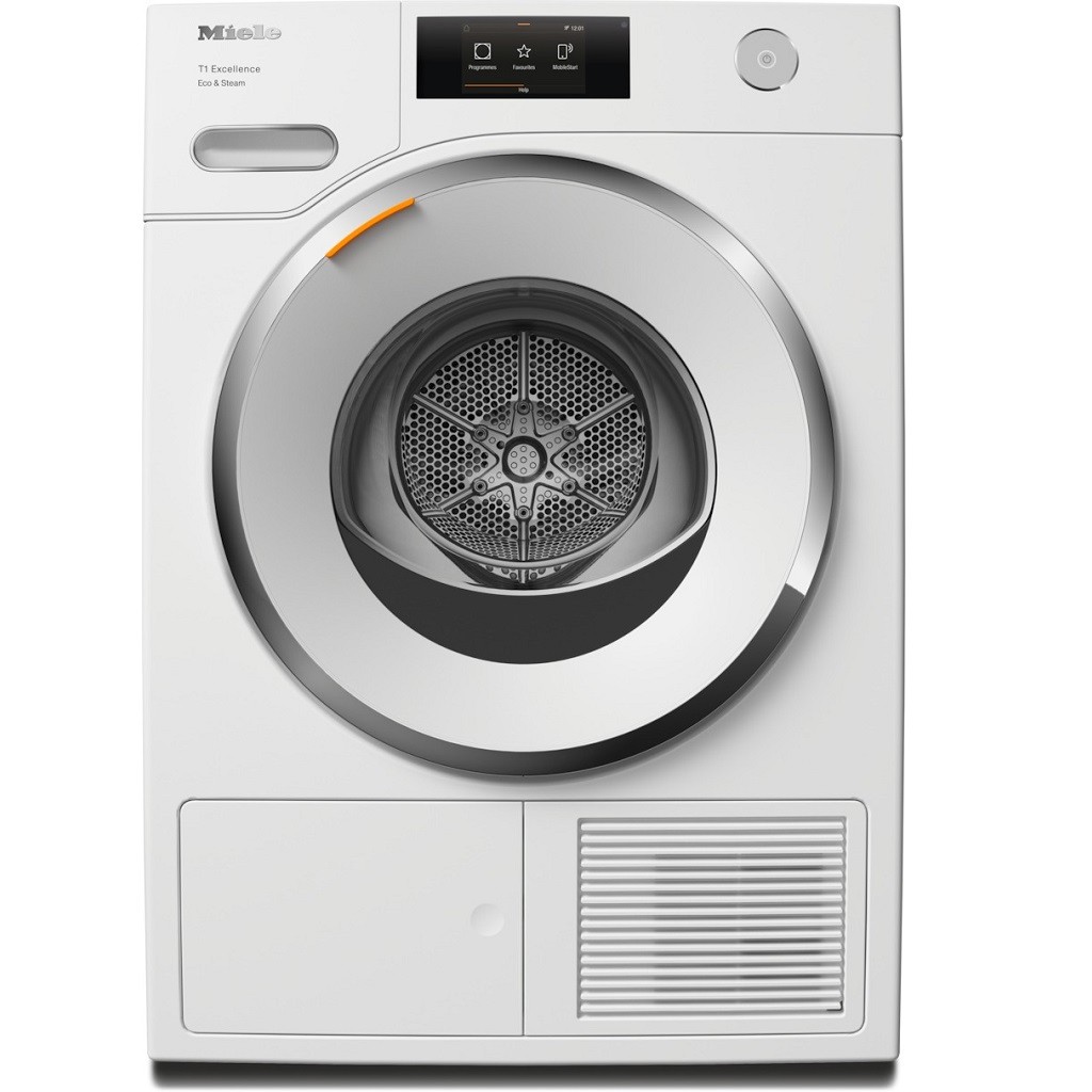 TXR860WP Eco & Steam - T1 Heat-Pump Dryer: With Miele@home and SteamFinish for smart laundry care. | 176839